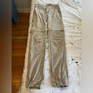 Columbia Convertable hiking pants, waterproof, Women, 4 short/xs